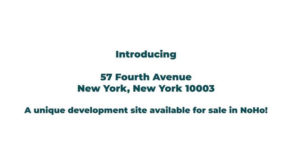 57 4th Ave, New York, NY à vendre - Vidéo sur l’annonce professionnelle – Image 2 sur 17