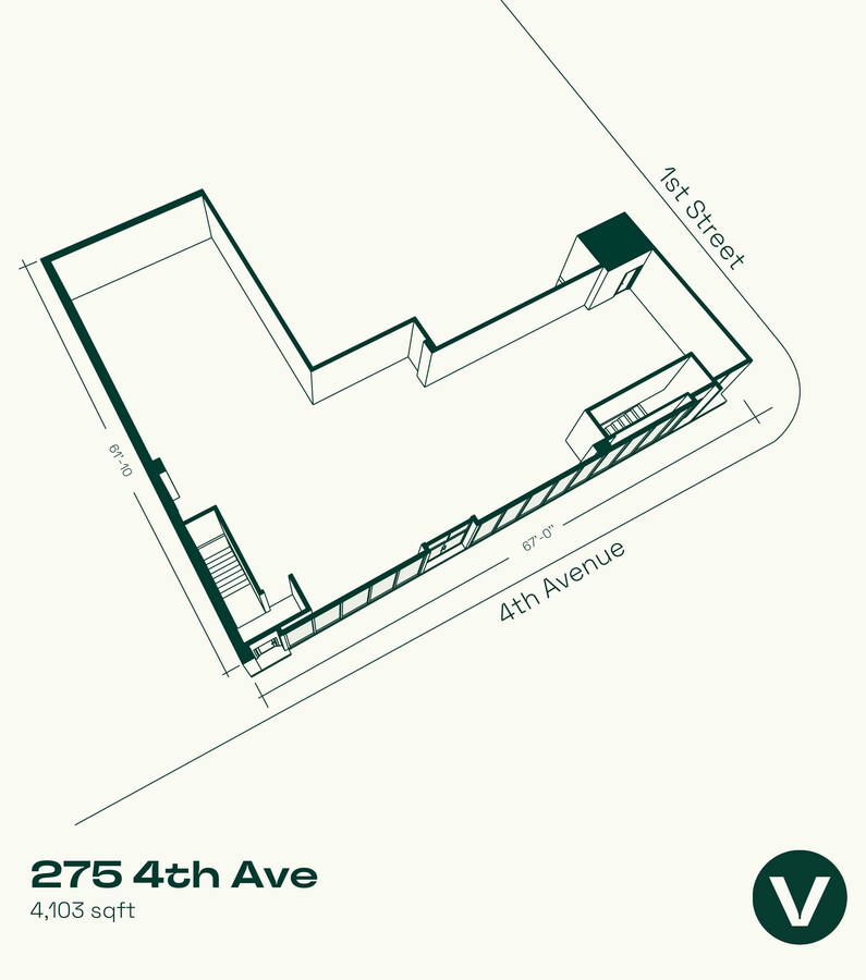 251 1st St, Brooklyn, NY 11215 - Lot 275 4th Ave -  - Plan d’étage - Image 1 of 7