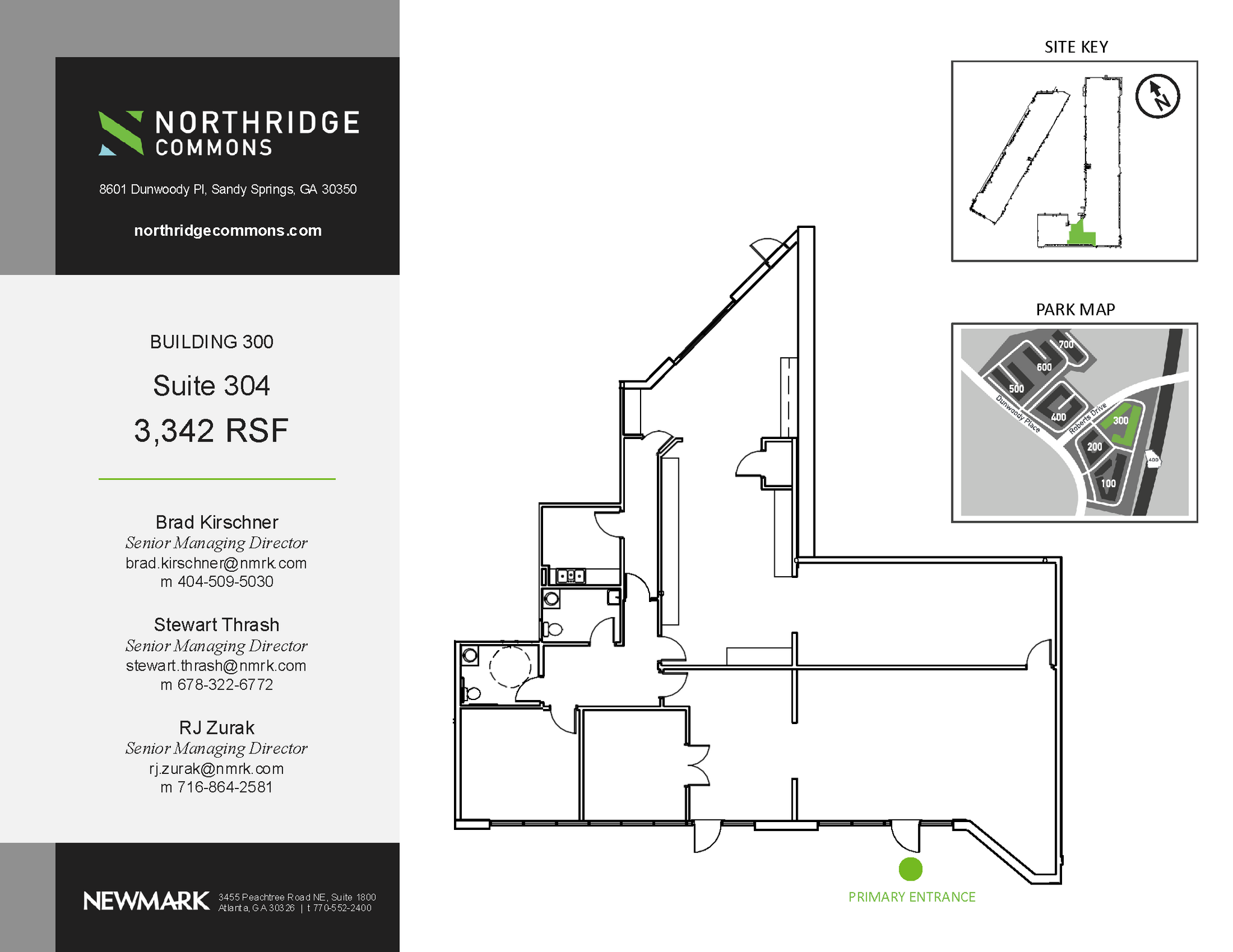 8601 Dunwoody Pl, Sandy Springs, GA à louer Plan d’étage– Image 1 sur 1