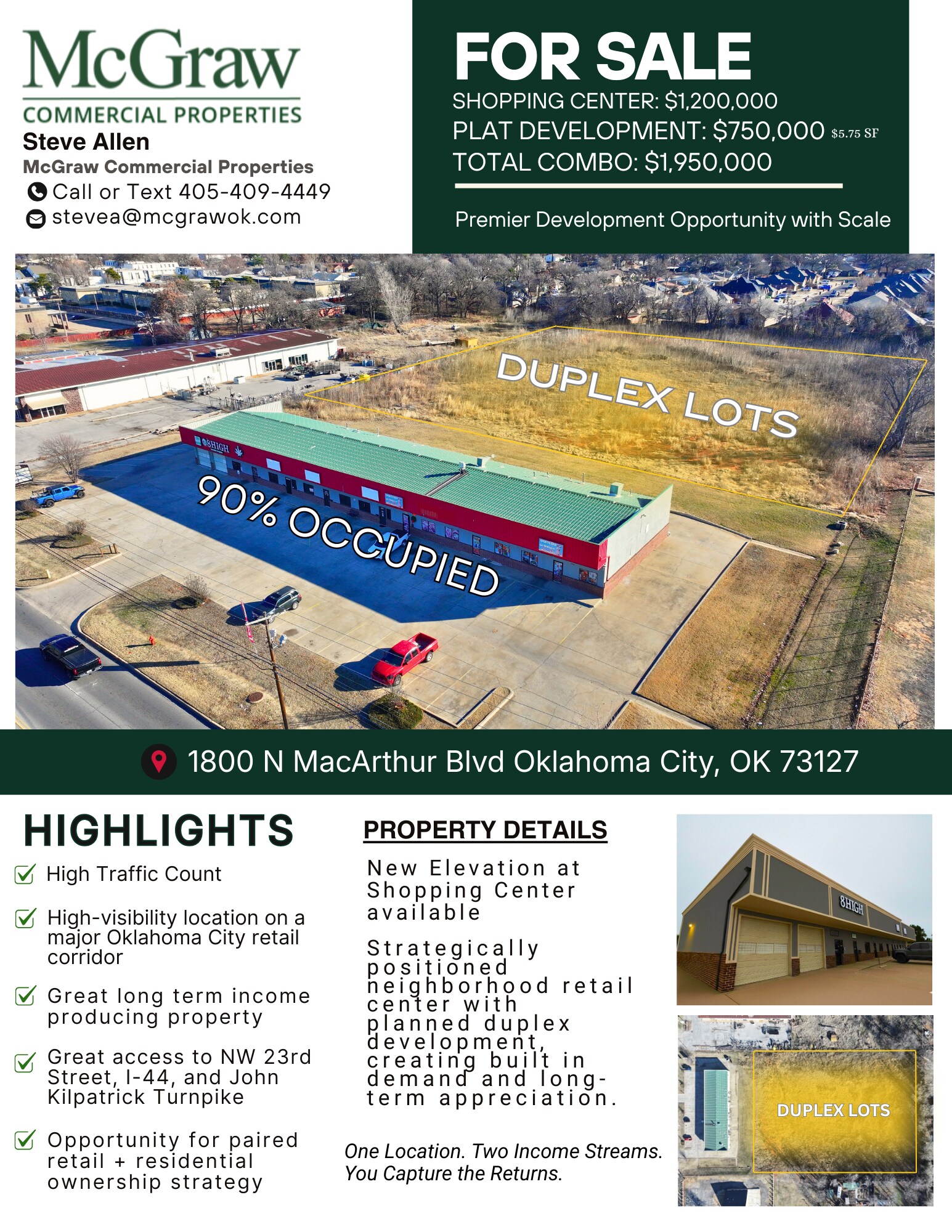 1800-1806 N MacArthur, Oklahoma City, OK à vendre Photo principale– Image 1 sur 17
