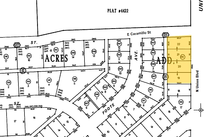 1520 N Union Blvd, Colorado Springs, CO à louer - Plan cadastral – Image 3 sur 3