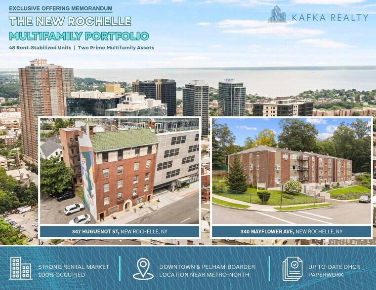 The New Rochelle Portfolio portefeuille de 2 biens à vendre sur LoopNet.fr - Photo de l’immeuble – Image 1 sur 14