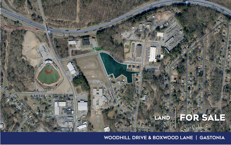 Woodhill Dr & Boxwood Ln, Gastonia, NC à vendre - Aérien – Image 2 sur 3