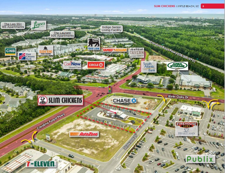 135 Sapwood Dr, Myrtle Beach, SC à vendre - Photo de l’immeuble – Image 3 sur 5