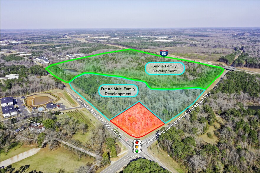 S Davis Rd And Upper Big Springs Rd, Lagrange, GA à vendre - Photo principale – Image 1 sur 4