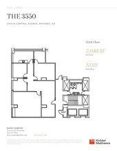 3550 N Central Ave, Phoenix, AZ à louer Plan d’étage– Image 1 sur 1