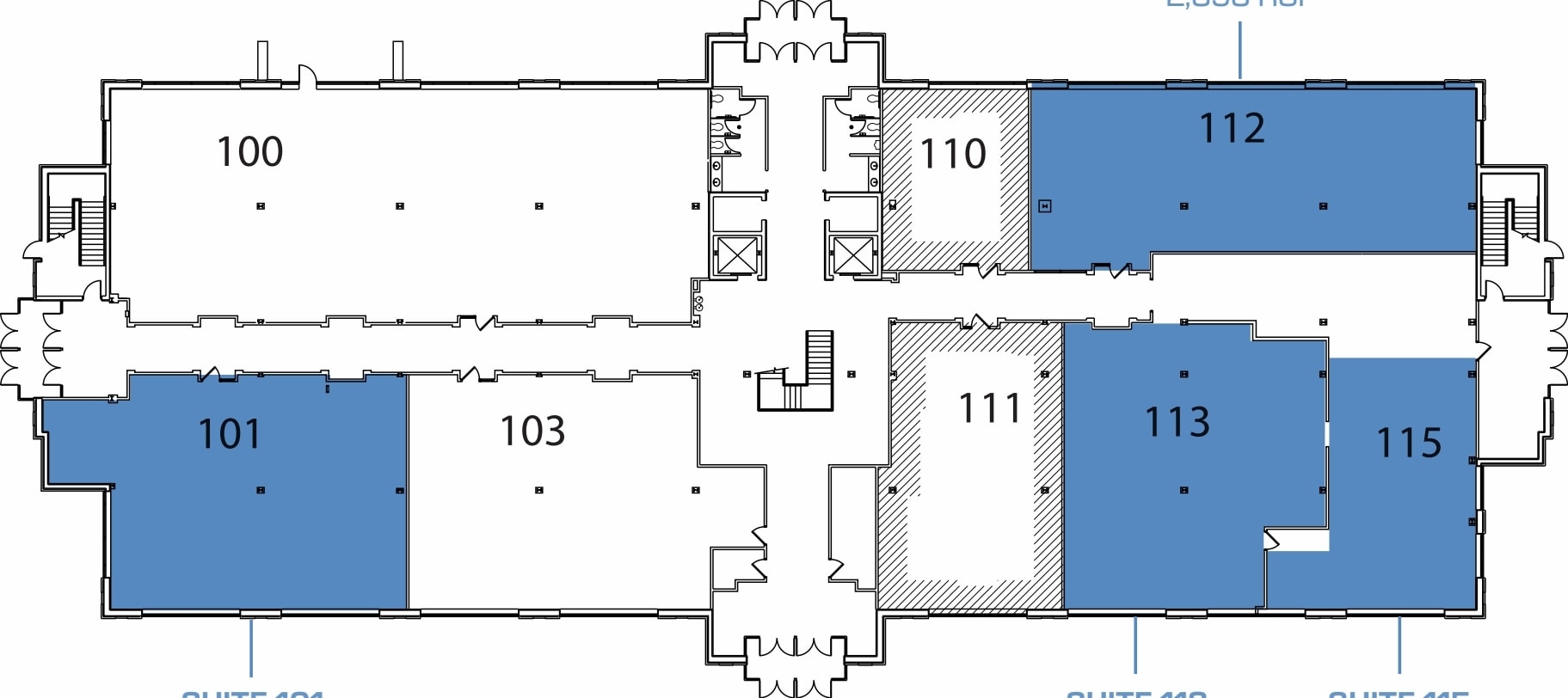 44000 W 12 Mile Rd, Novi, MI à louer Plan d’étage– Image 1 sur 1