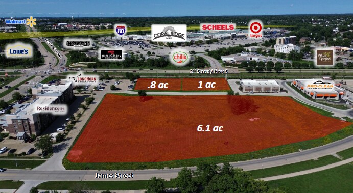 James Street & Coral Ridge ave, Coralville, IA à louer - Photo principale – Image 1 sur 2