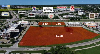 Plus de détails pour James Street & Coral Ridge ave, Coralville, IA - Terrain à vendre