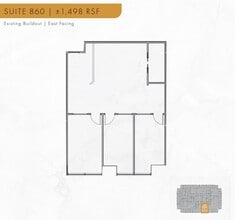 505 N Brand Blvd, Glendale, CA à louer Plan d’étage– Image 1 sur 1