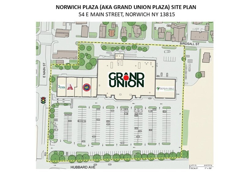 54 E Main St, Norwich, NY à louer - Plan de site – Image 3 sur 5