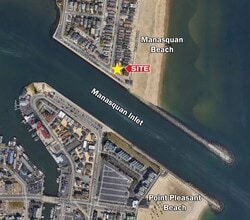432 1st Ave, Manasquan, NJ - VUE AÉRIENNE  vue de carte - Image1
