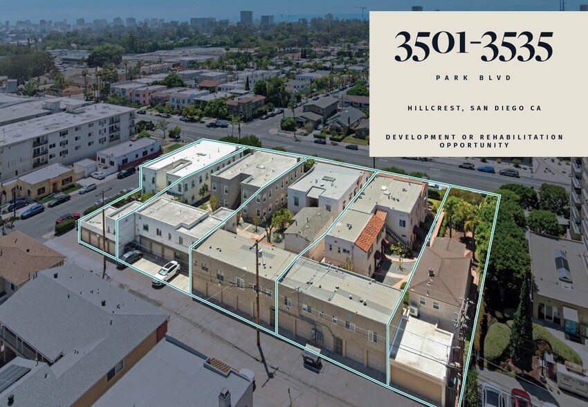 3501 Park Blvd, San Diego, CA à vendre - Photo de l’immeuble – Image 2 sur 56