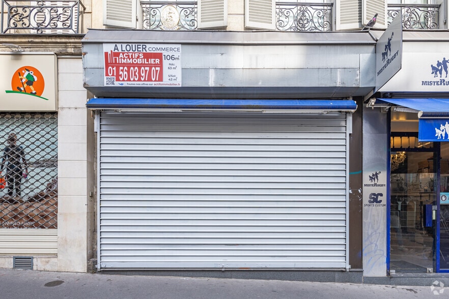 Local commercial dans Paris à louer - Photo de l’immeuble – Image 2 sur 2
