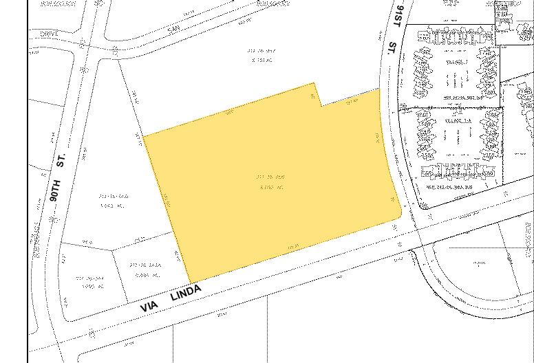 9060 E Via Linda Blvd, Scottsdale, AZ à louer - Plan cadastral – Image 2 sur 2