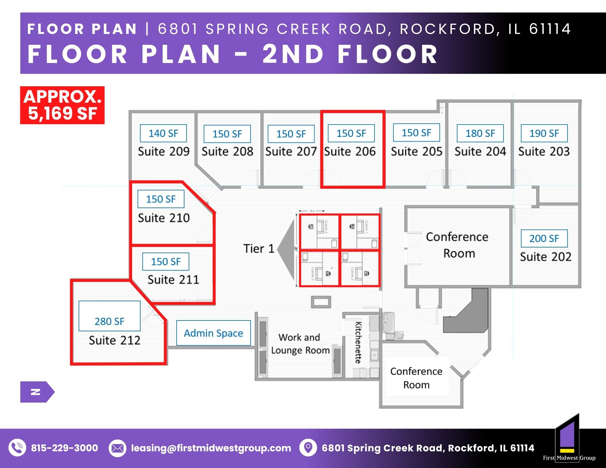 6801 Spring Creek Rd, Rockford, IL à louer Photo de l’immeuble– Image 1 sur 1
