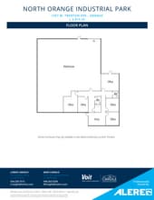 1307-1347 W Trenton Ave, Orange, CA à louer Plan d’étage– Image 1 sur 1