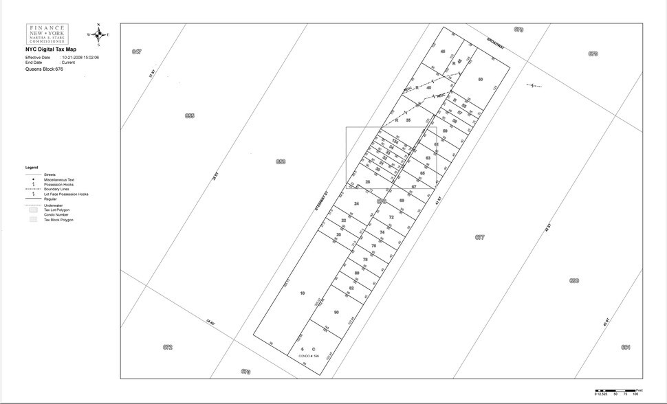 3235 Steinway St, Astoria, NY à vendre - Plan cadastral – Image 1 sur 1