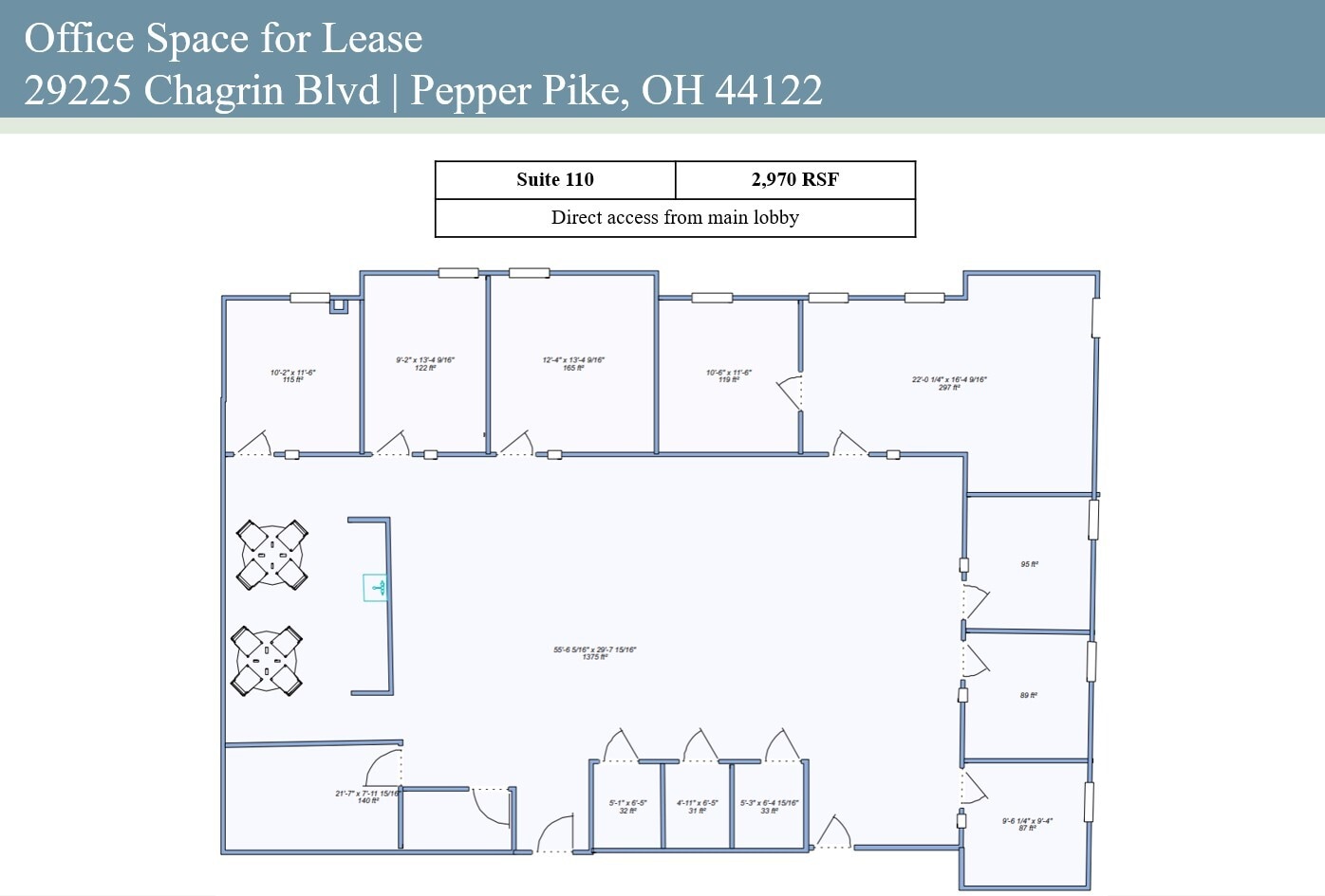 29225 Chagrin Blvd, Pepper Pike, OH à louer Photo intérieure– Image 1 sur 1