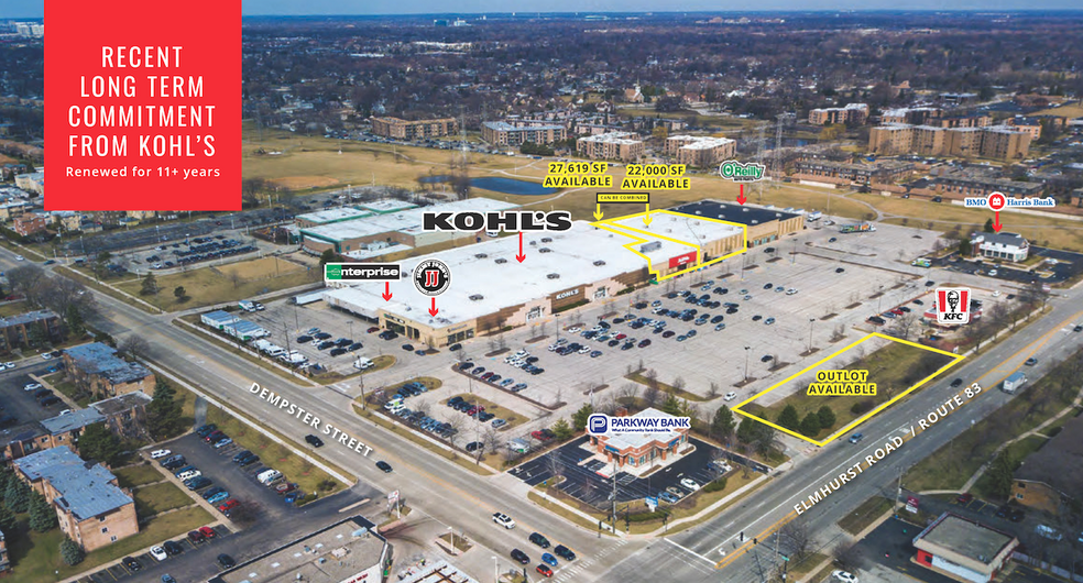 1500 S Elmhurst Rd, Mount Prospect, IL à louer - Photo de l’immeuble – Image 1 sur 8