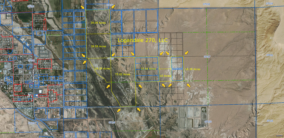 Moapa Valley Rd, Logandale, NV à vendre - Aérien – Image 1 sur 4