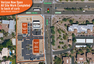 N 114th St & E Shea Blvd, Scottsdale, AZ - VUE AÉRIENNE  vue de carte - Image1