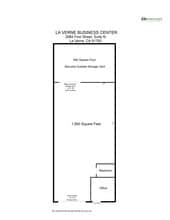 2974-2988 First St, La Verne, CA à louer Plan d’étage– Image 1 sur 1
