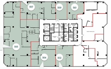 555 Richmond St W, Toronto, ON à louer Plan d’étage– Image 1 sur 1