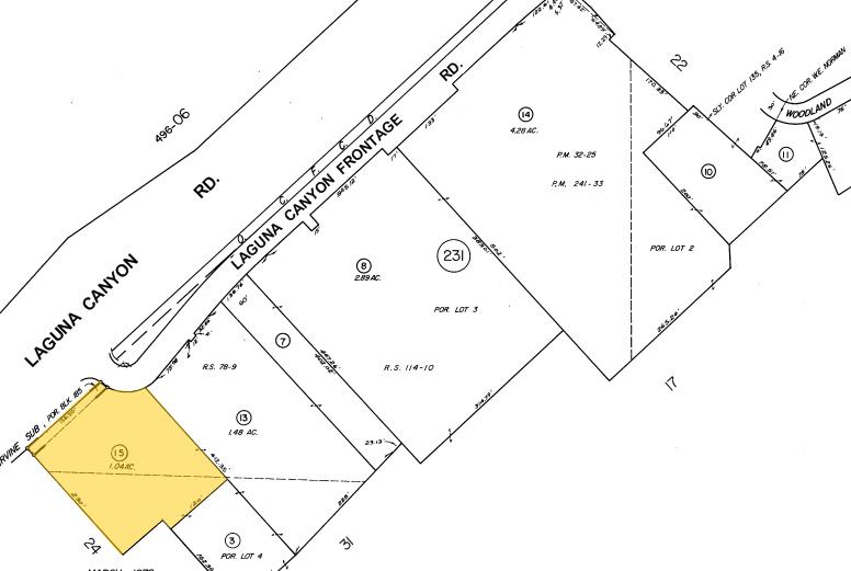 775-793 Laguna Canyon Rd, Laguna Beach, CA à vendre - Plan cadastral – Image 3 sur 10