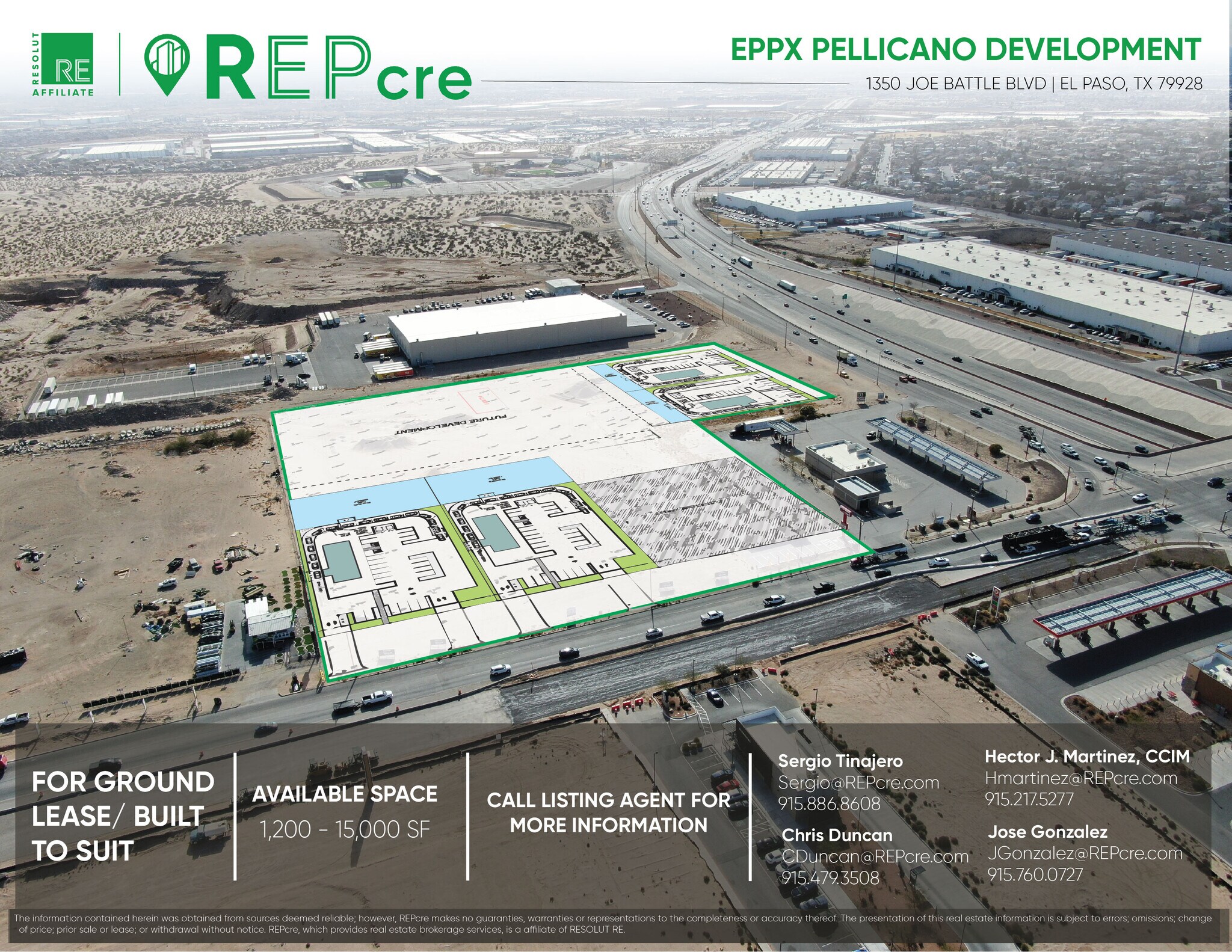 1350 Joe Battle Blvd, El Paso, TX à louer Photo principale– Image 1 sur 4