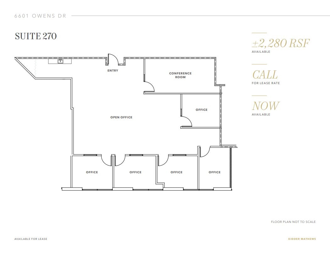6601 Owens Dr, Pleasanton, CA à louer Plan d’étage– Image 1 sur 1