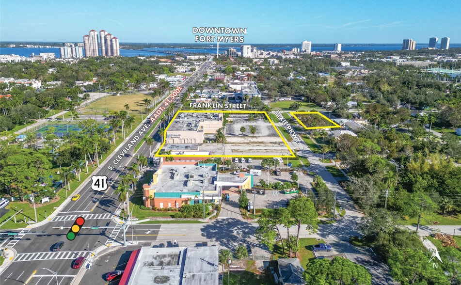 2531 S Cleveland Ave, Fort Myers, FL à louer - Aérien – Image 3 sur 4
