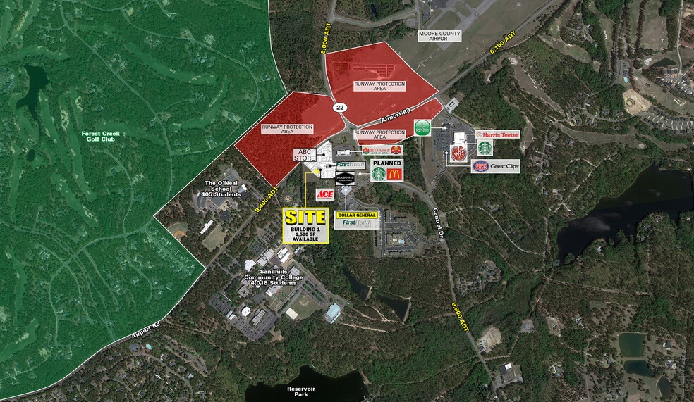 Airport Rd & Capital dr, Carthage, NC à louer - Aérien – Image 1 sur 5