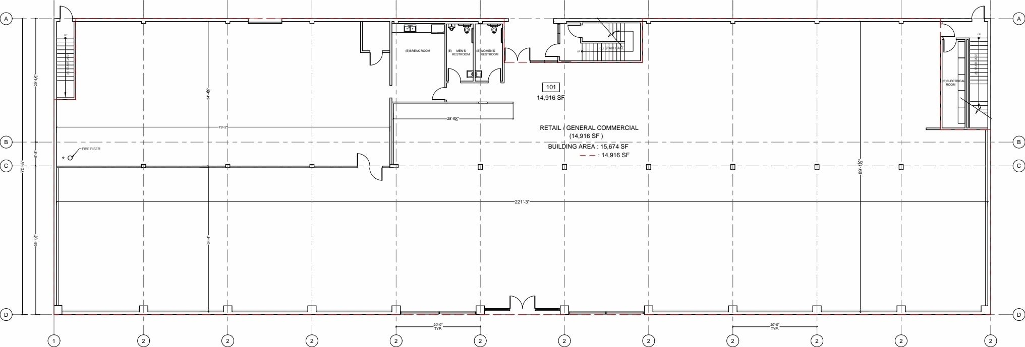 901 E Imperial Hwy, La Habra, CA à vendre Plan d’étage– Image 1 sur 1