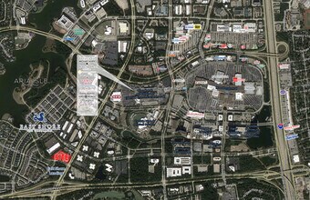 203 East Shore Drive, The Woodlands, TX - VUE AÉRIENNE vue de carte