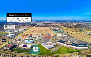 13th St. N & Greenwich Rd., Wichita, KS - VUE AÉRIENNE vue de carte - Image1