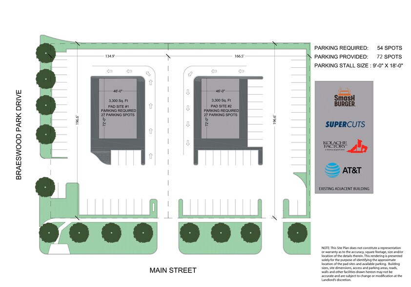 7807 Main St, Houston, TX à louer - Plan de site – Image 3 sur 8