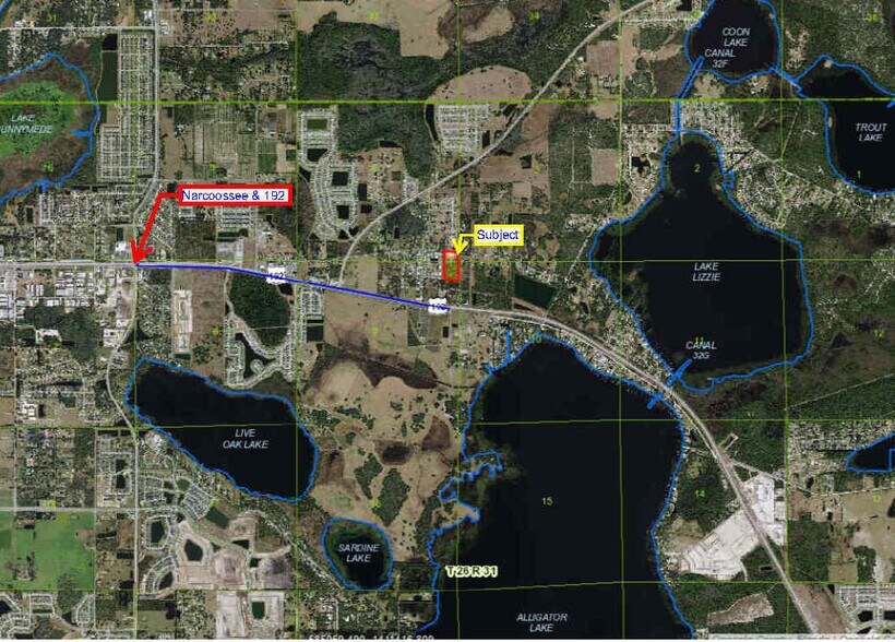 5648 Lake Lizzie Dr, Saint Cloud, FL à vendre - Aérien – Image 3 sur 3