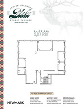 1860 Blake St, Denver, CO à louer Plan d’étage– Image 1 sur 1
