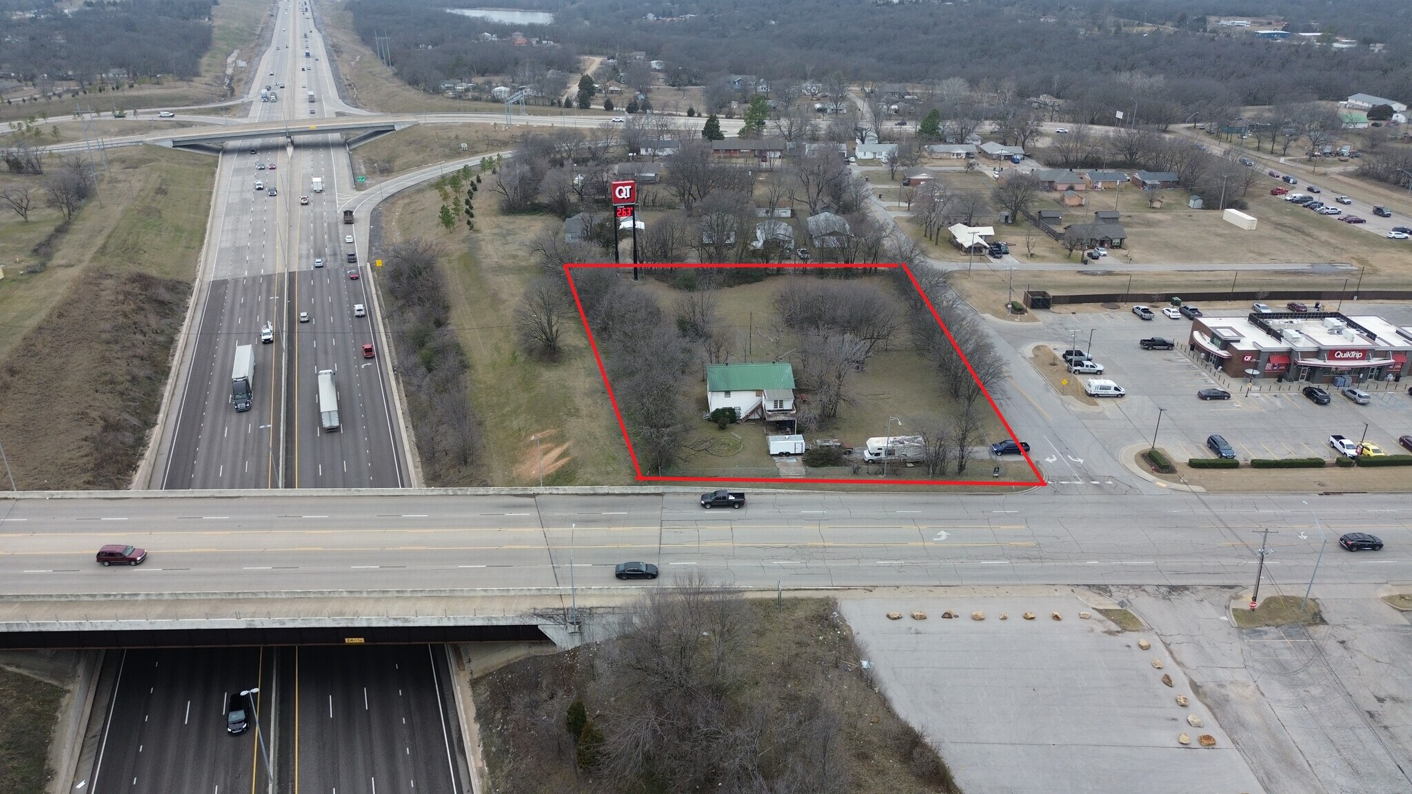 1124 9th st, Sapulpa, OK à vendre Aérien– Image 1 sur 3