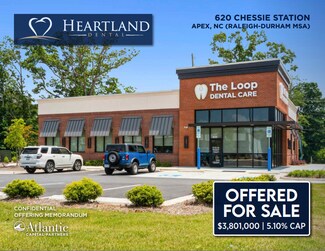 Plus de détails pour 620 Chessie Sta, Apex, NC - Local commercial à vendre