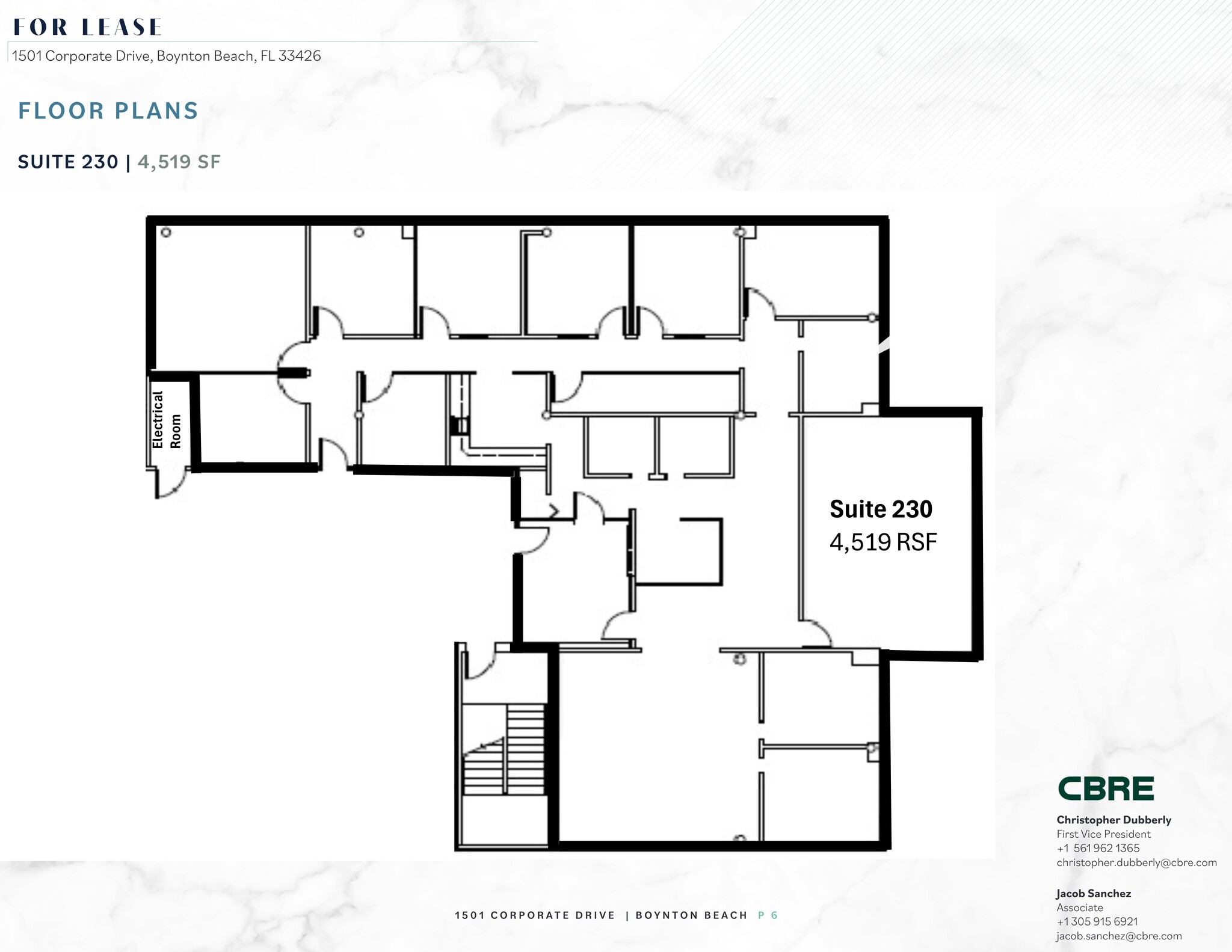 1501 Corporate Dr, Boynton Beach, FL à louer Plan de site– Image 1 sur 1