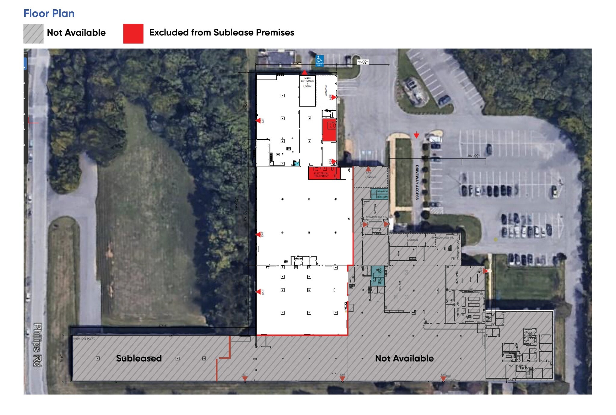 241 Welsh Pool Rd, Exton, PA à louer Plan d’étage– Image 1 sur 1