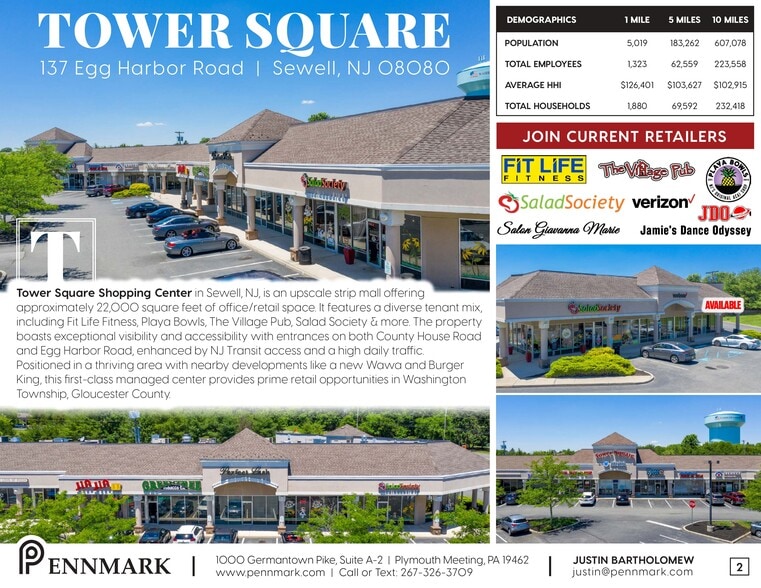 137 Egg Harbor Rd, Sewell, NJ à louer - Photo de l’immeuble – Image 2 sur 18