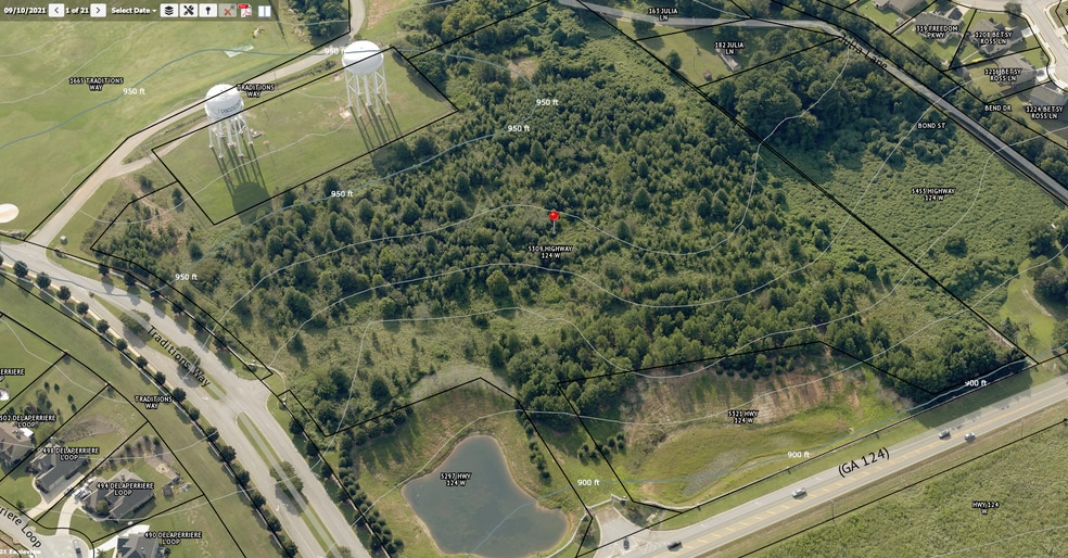 5309 GA-124, Hoschton, GA à vendre - Aérien – Image 2 sur 6