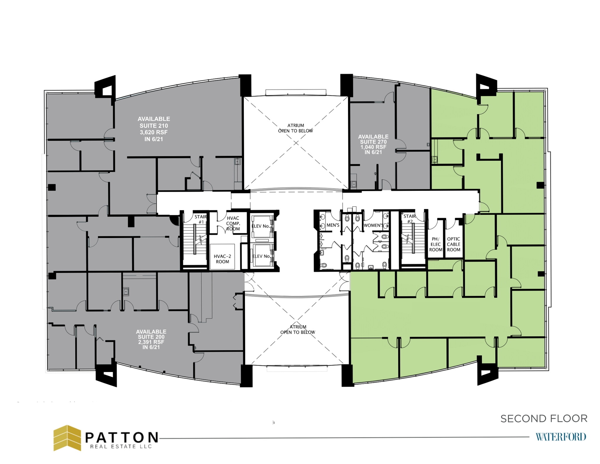5200 Waterford District Dr, Miami, FL à louer Plan d’étage– Image 1 sur 2