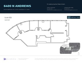 6400 N Andrews Ave, Fort Lauderdale, FL à louer Plan de site– Image 1 sur 1