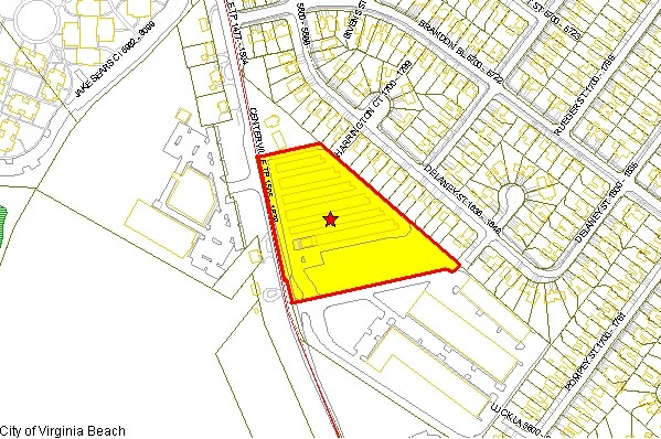 1612 Centerville Tpke, Virginia Beach, VA à louer - Plan cadastral – Image 3 sur 11