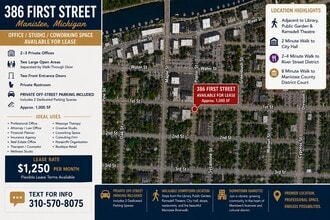 384 1st St, Manistee, MI à louer Carte– Image 1 sur 11