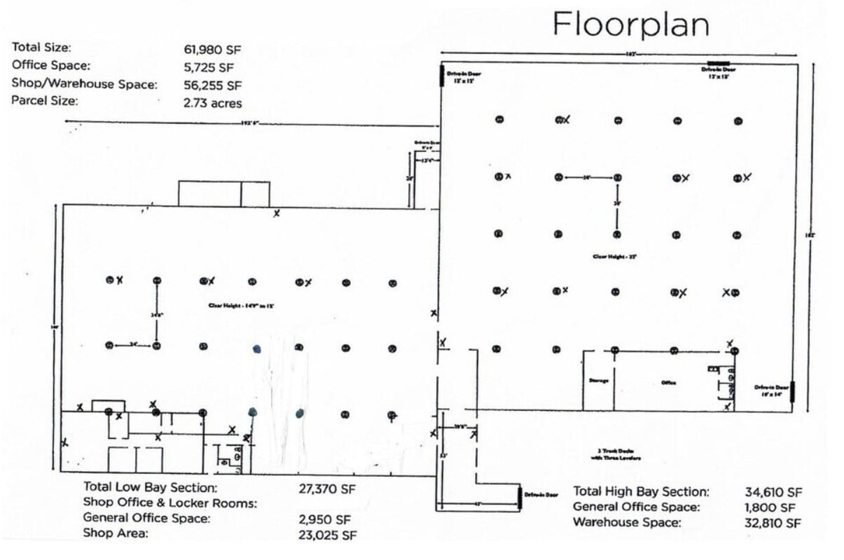 12201 Elmwood Ave, Cleveland, OH à louer Plan d’étage– Image 1 sur 1